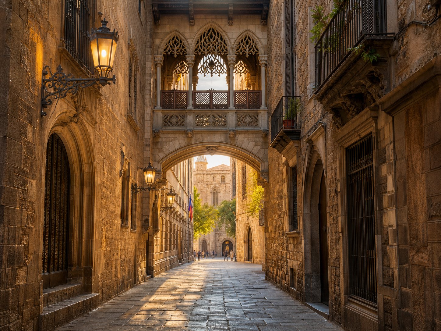 Vista de Barcelona para preparar una escala