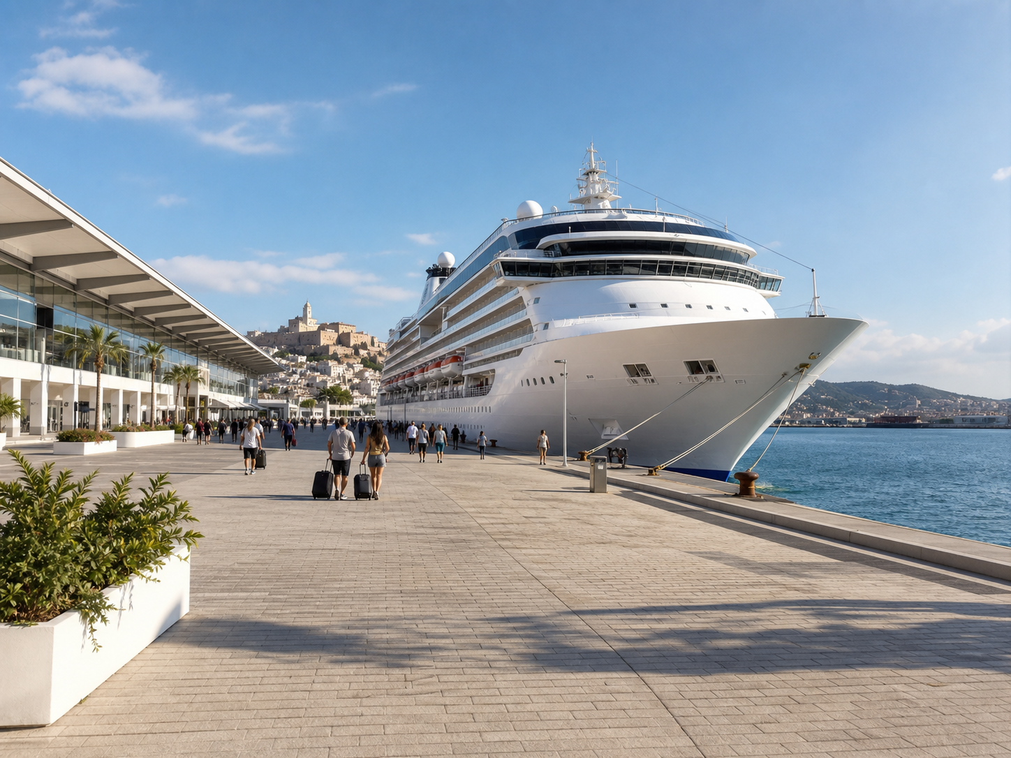 Terminal de cruceros de Ibiza