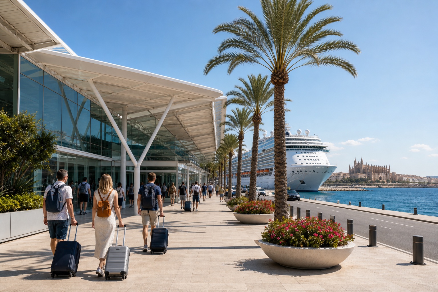 Terminal de cruceros de Palma de Mallorca