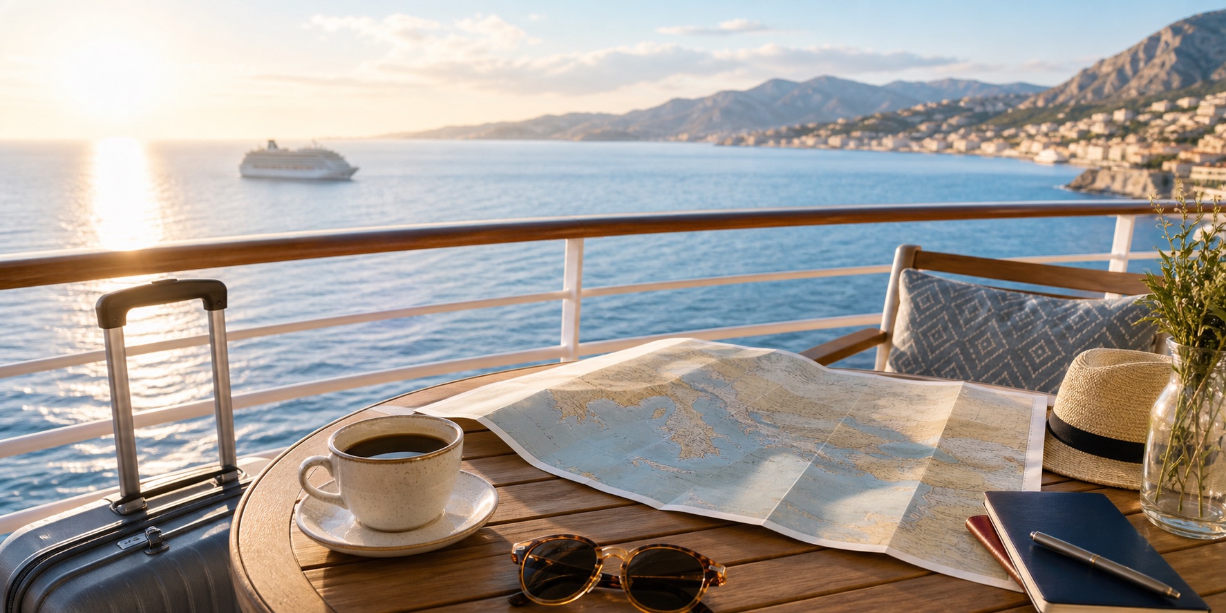 Planificacion de crucero por el Mediterraneo