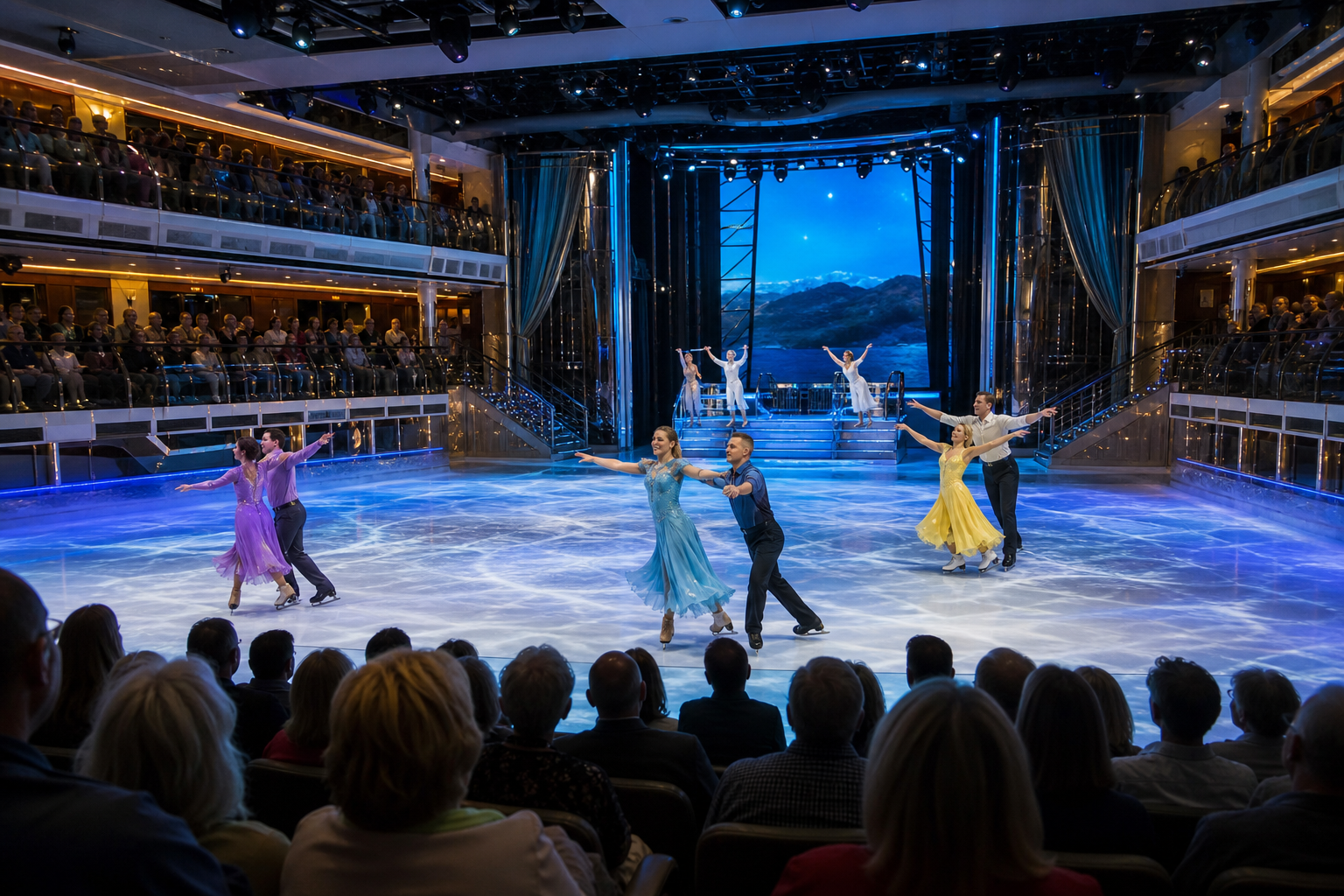 Imagen editorial de Shows en cuatro escenarios