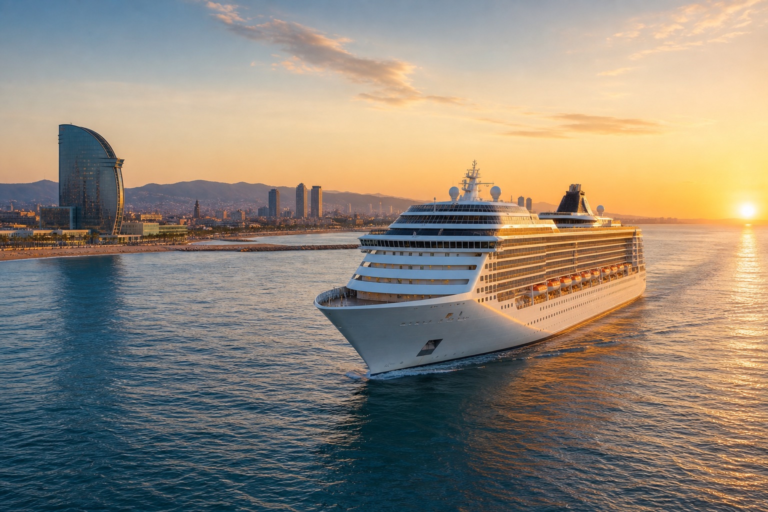 MSC World Europa desde Barcelona