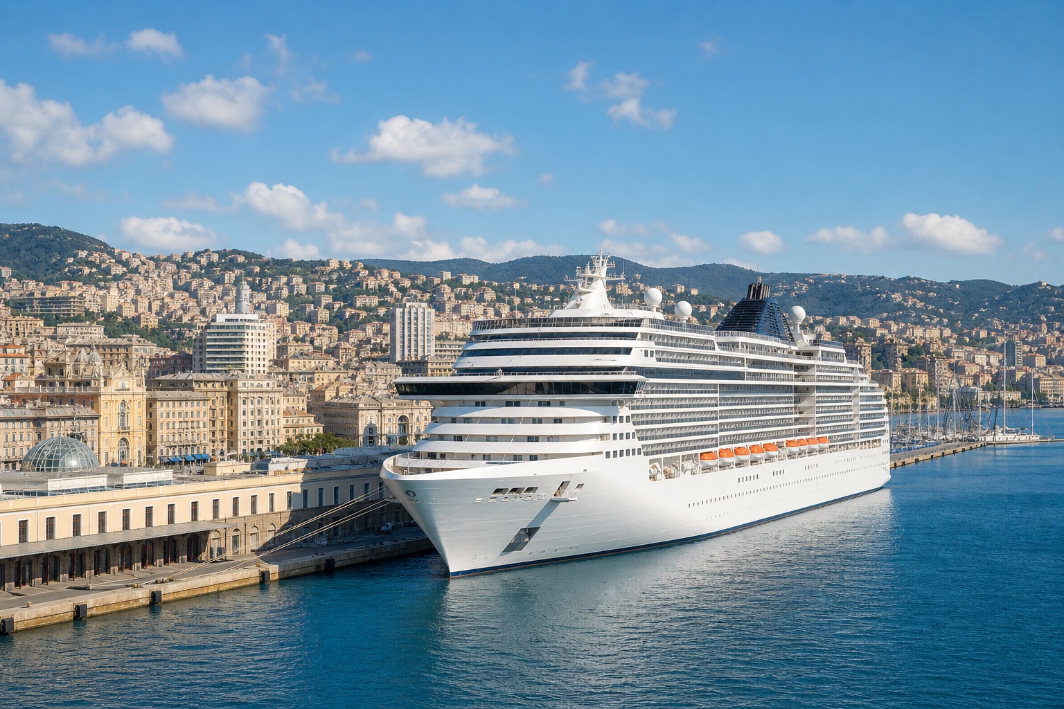 MSC World Europa desde Genova