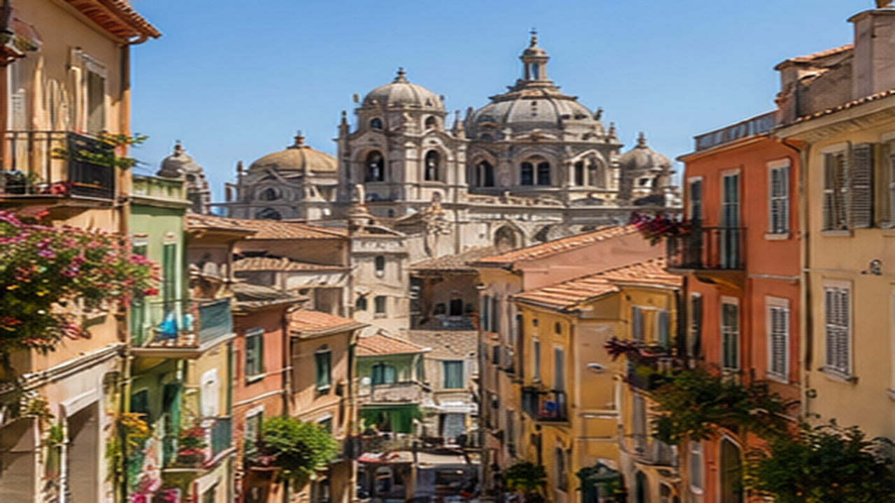 Centro histórico de Marsella en escala de crucero