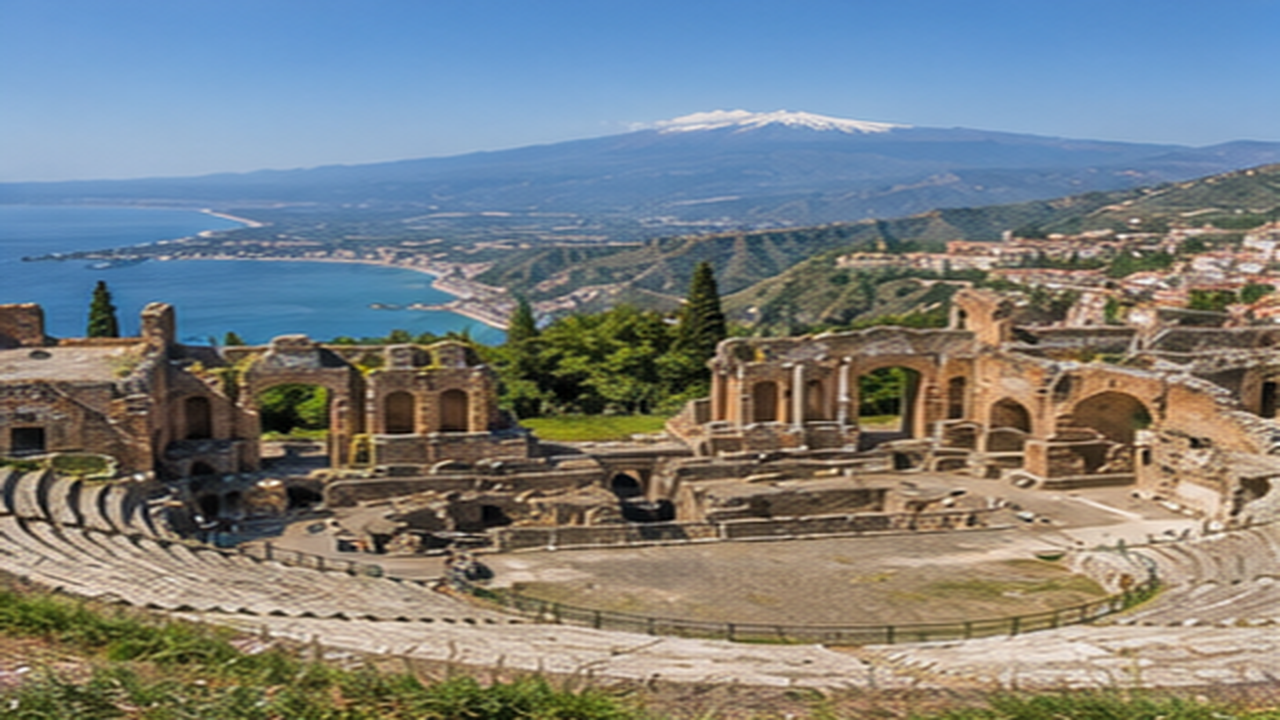 Costa de Messina y excursión a Taormina