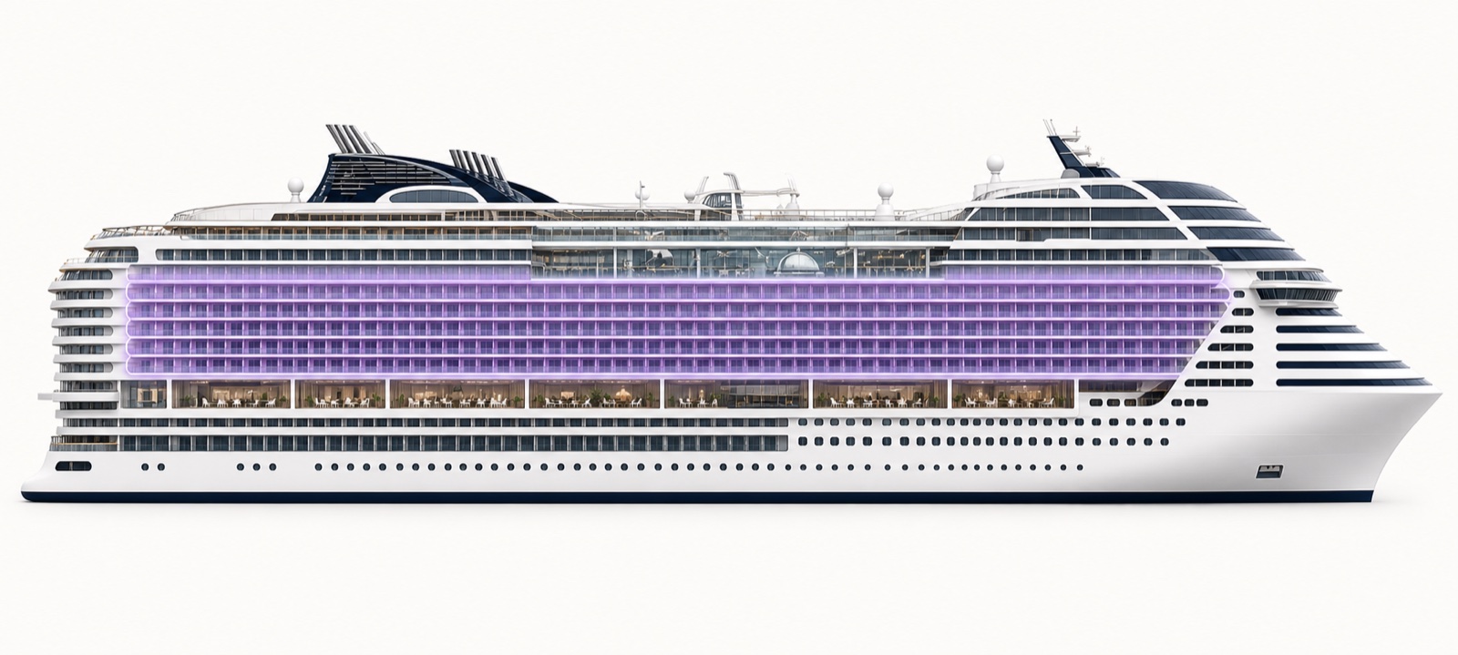 Cubiertas recomendadas para camarote Balcón en MSC World Europa