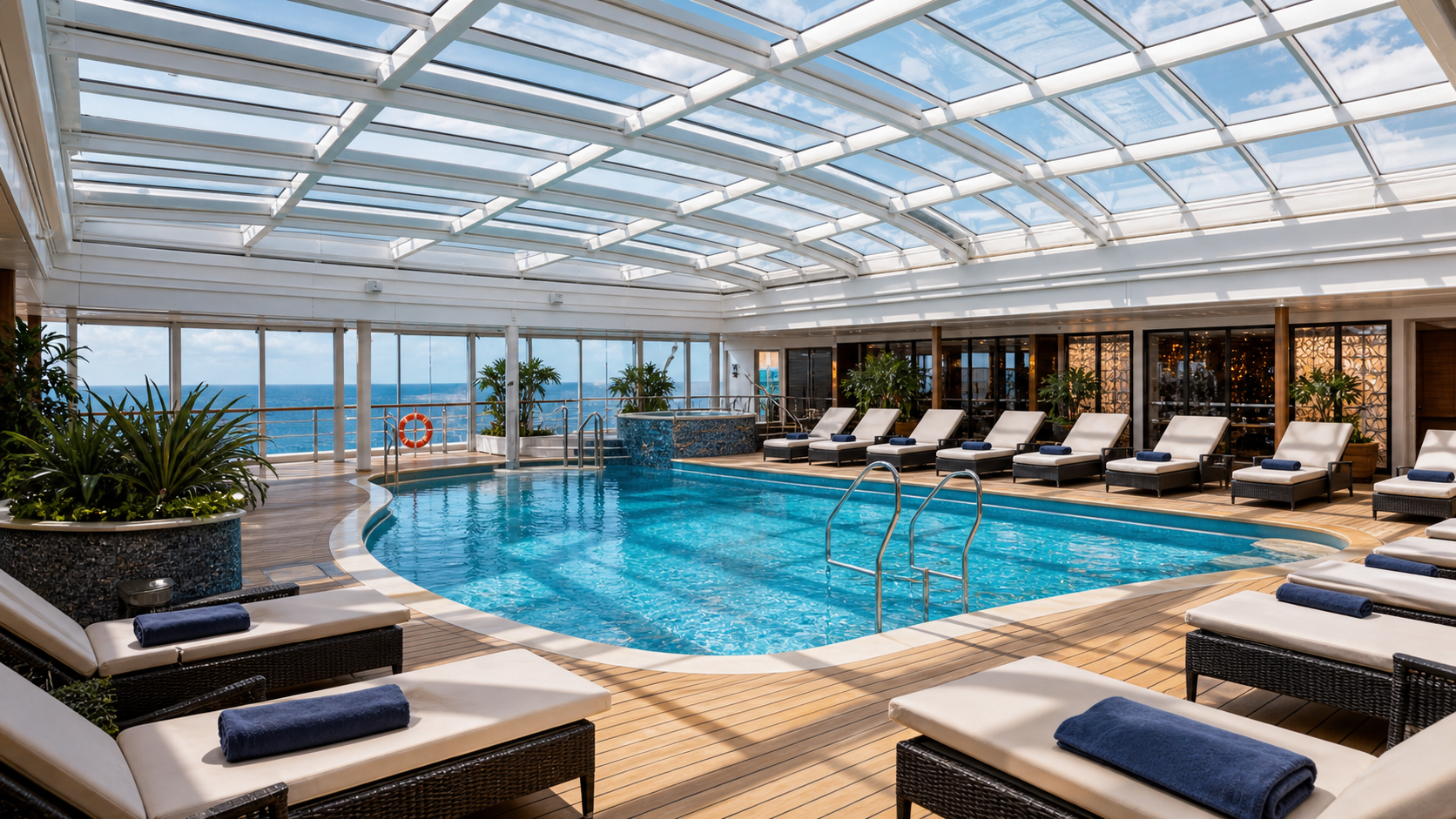 Piscina interior / resguardo