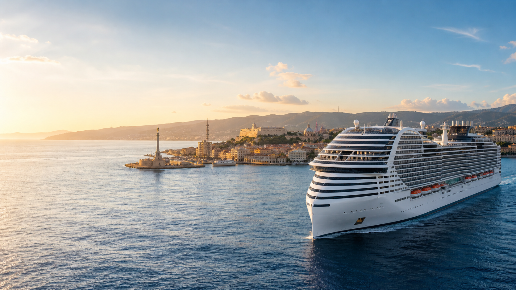 Messina en MSC World Europa desde Marsella