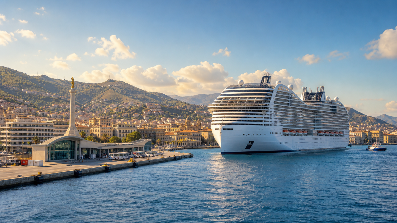 Messina en el itinerario MSC World Europa desde Messina