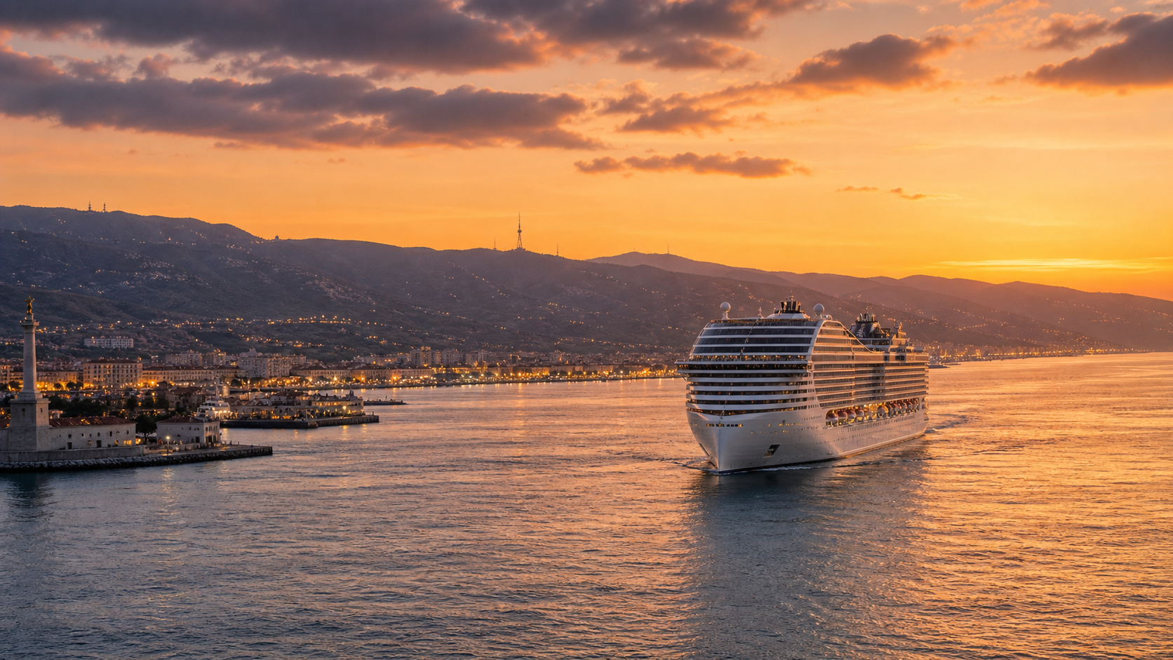 Messina en el itinerario MSC World Europa desde Messina