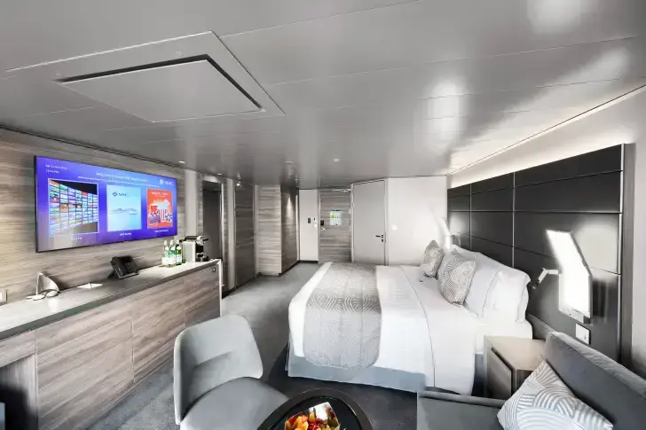 Suite y Yacht Club en MSC Seaview