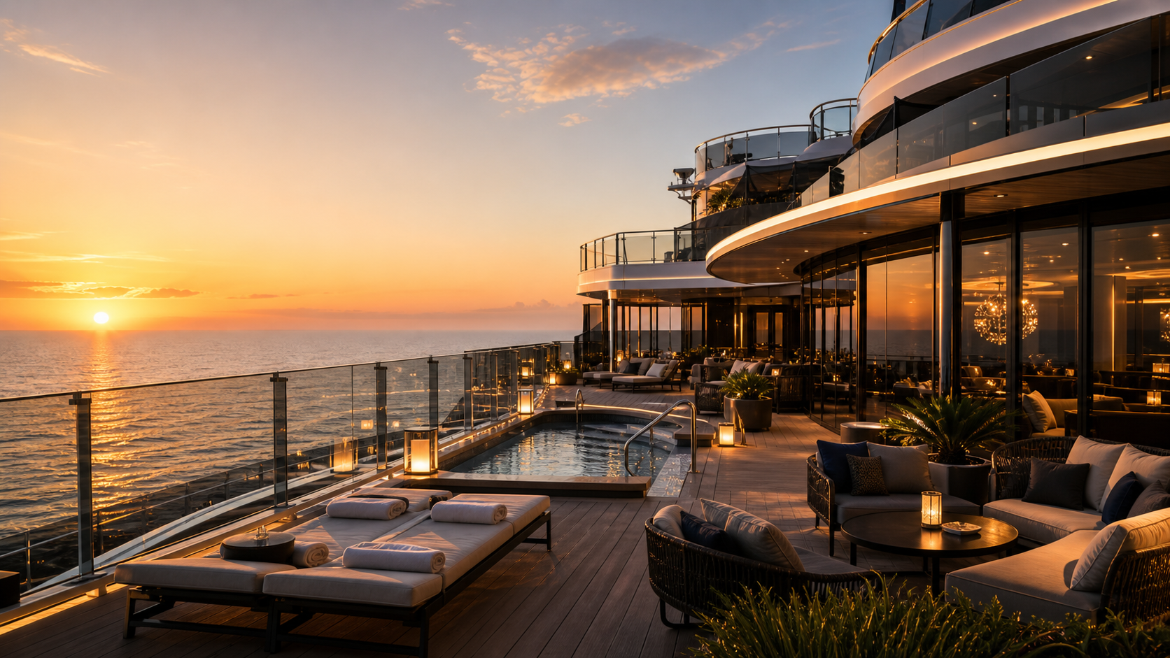 Zona exclusiva MSC World Europa Yacht Club